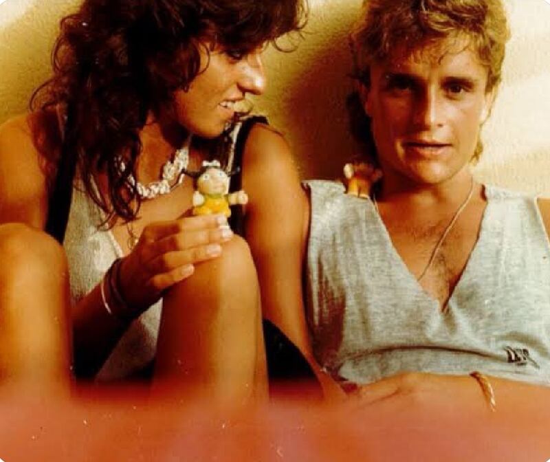 Coloma Fernández y Nacho Cano