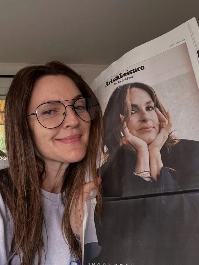 La actriz sorprendió con esta foto sin maquillaje