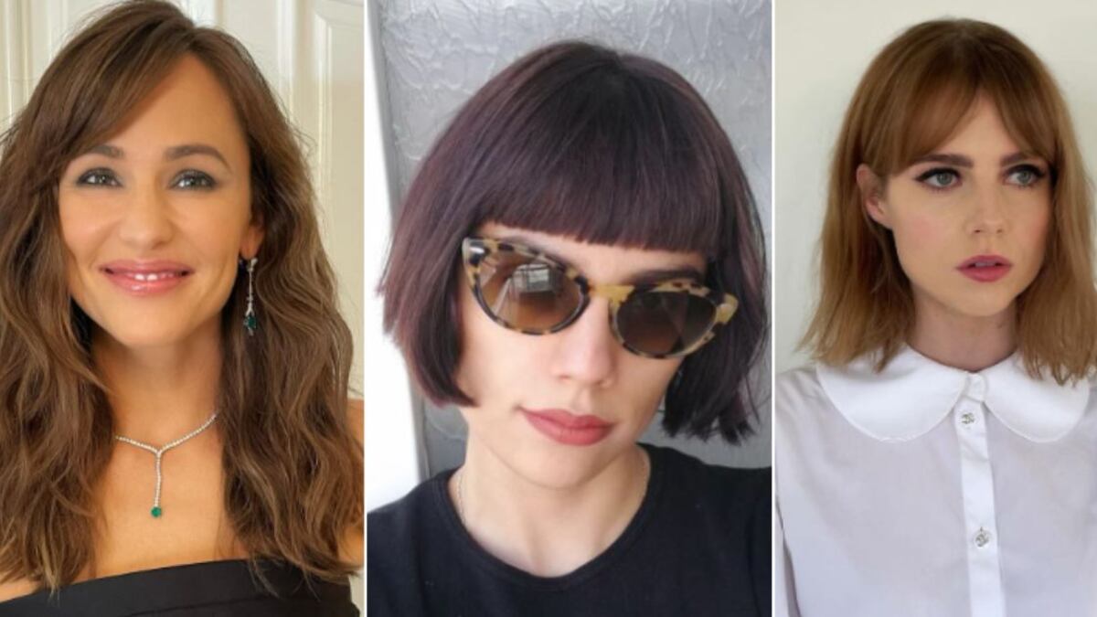 10 cortes de pelo con flequillo que son perfectos para renovar tu look y verte más joven