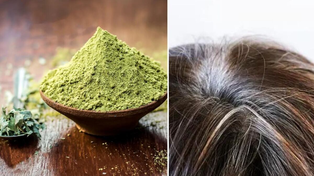 ¿Cómo usar henna en el shampoo para cubrir las canas de forma natural y eliminarlas en 45 minutos?