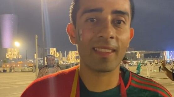 El joven se gastó los ahorros de su boda para ir a Qatar