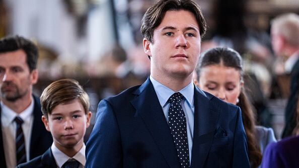 El príncipe Christian de Dinamarca