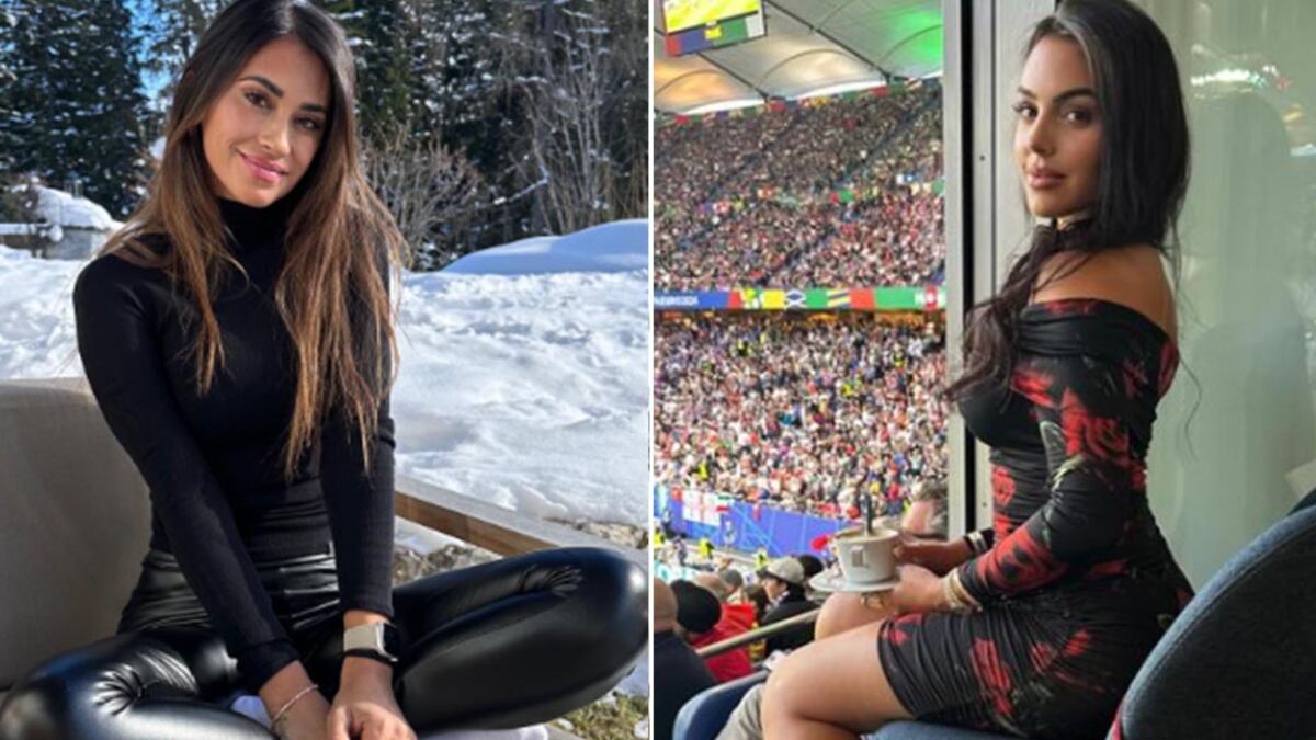 Georgina Rodríguez y Antonela Roccuzzo bikini