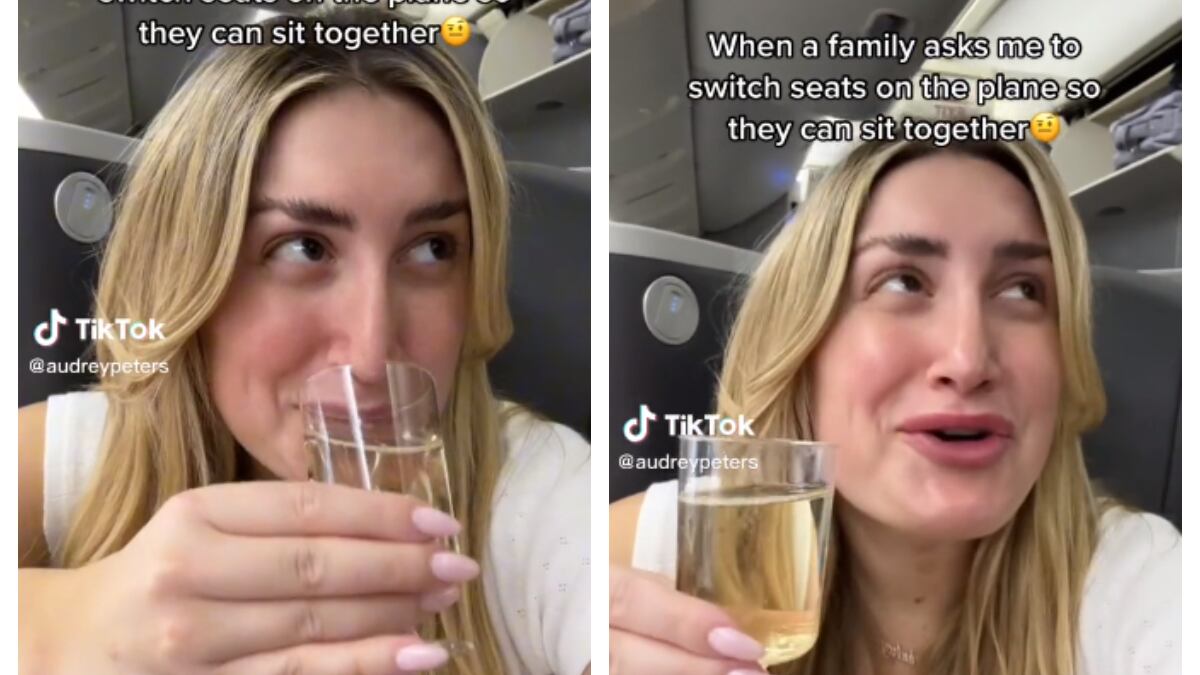 La tiktoker no cedió ante la petición de la familia