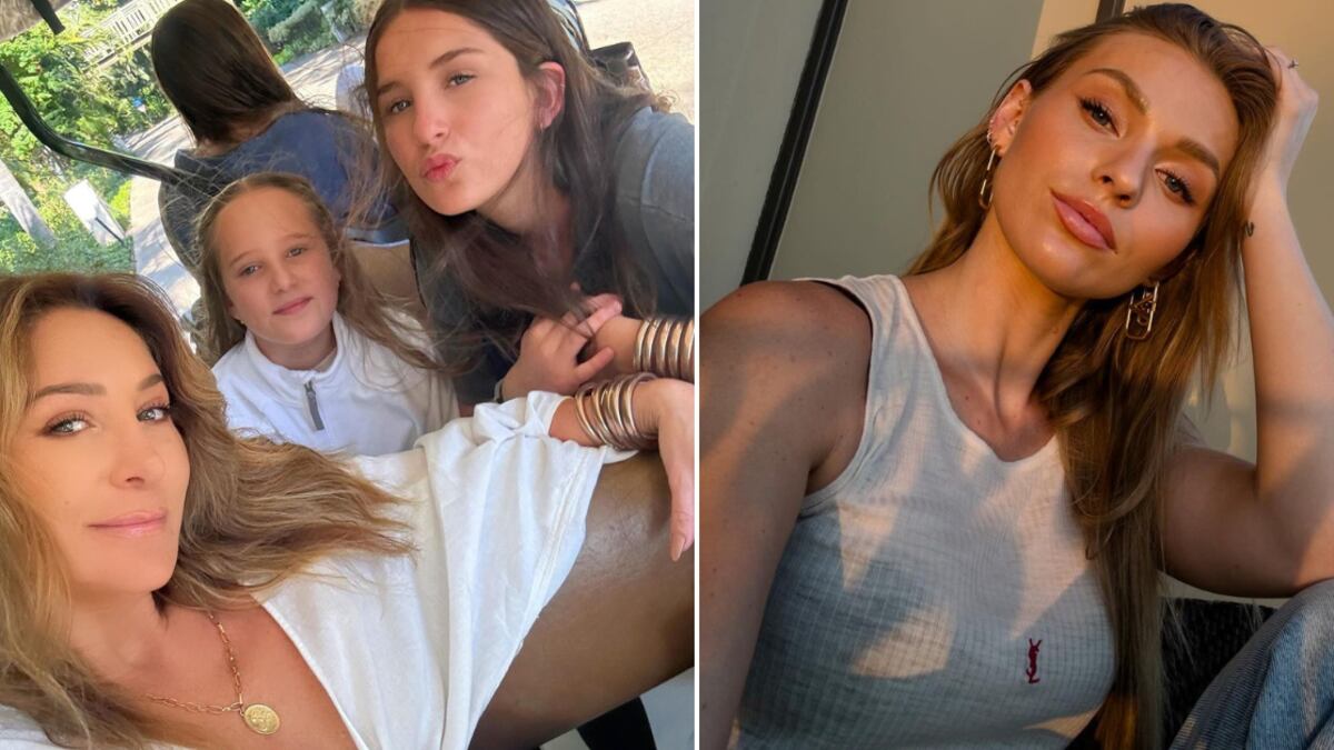 Geraldine Bazán reveló cómo es la verdadera relación entre sus hijas y la novia de Gabriel Soto.