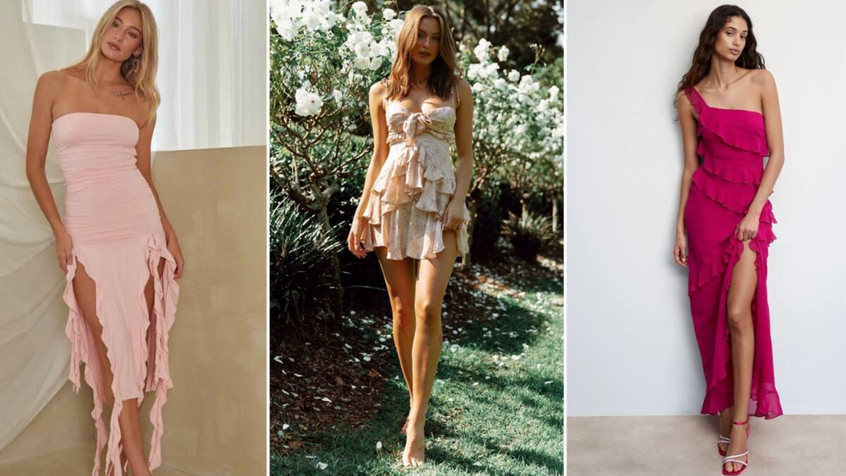Vestidos Ruffle primavera 2024