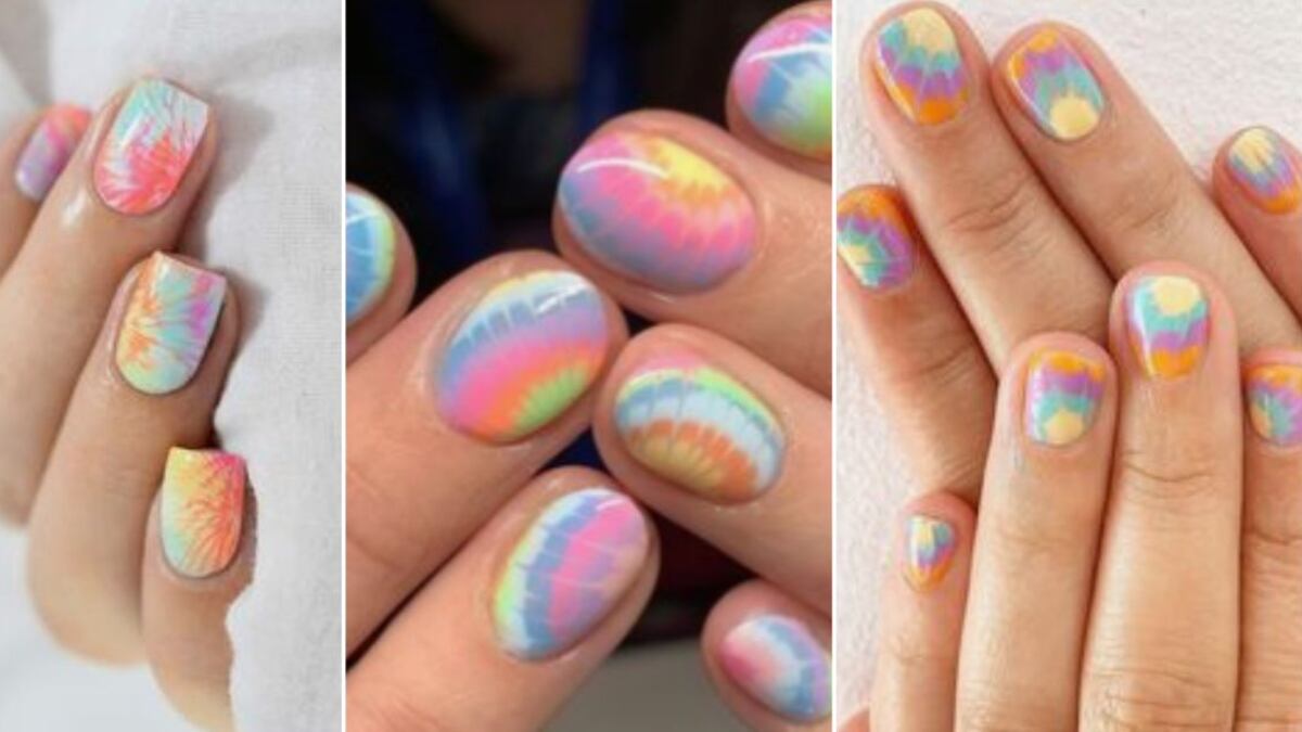 Uñas tie dye: 3 manicuras que estilizan las manos y que son perfectas para las mujeres de más de 30