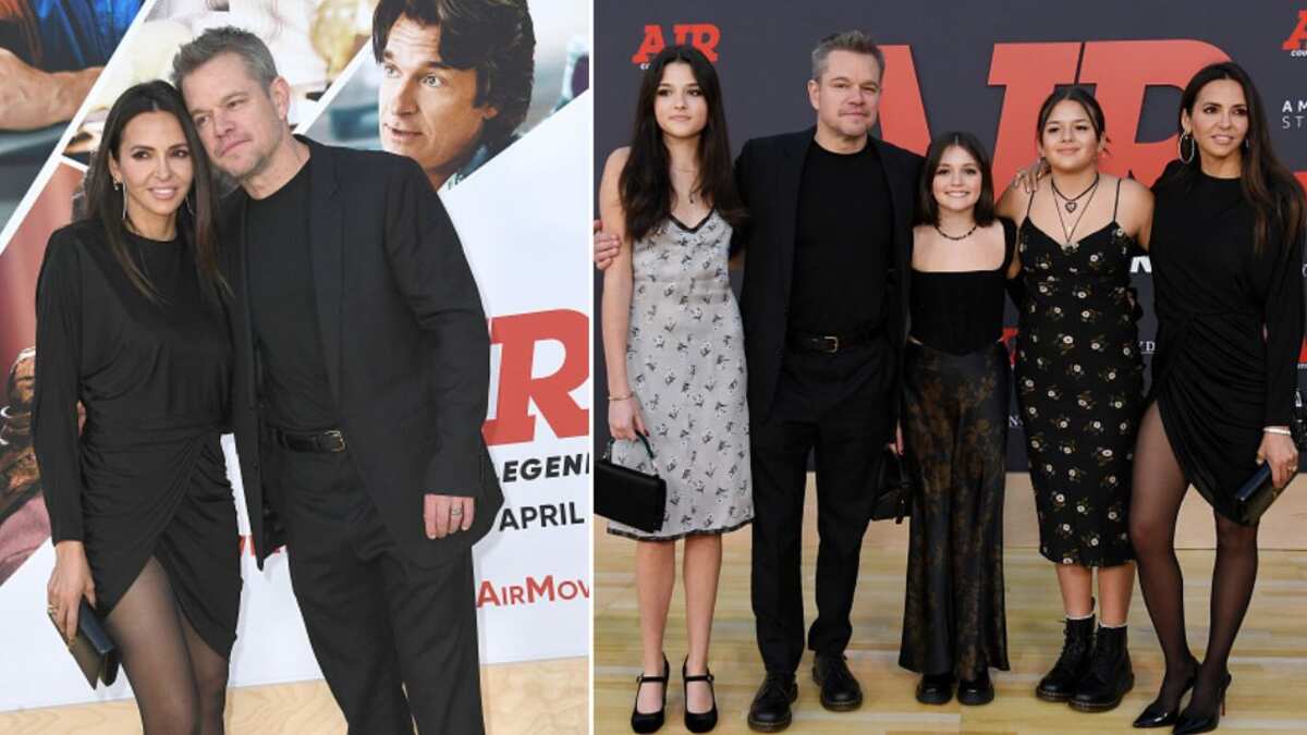 Luciana Barroso y su historia de amor junto a Matt Damon parece sacada de una revista de Hollywood