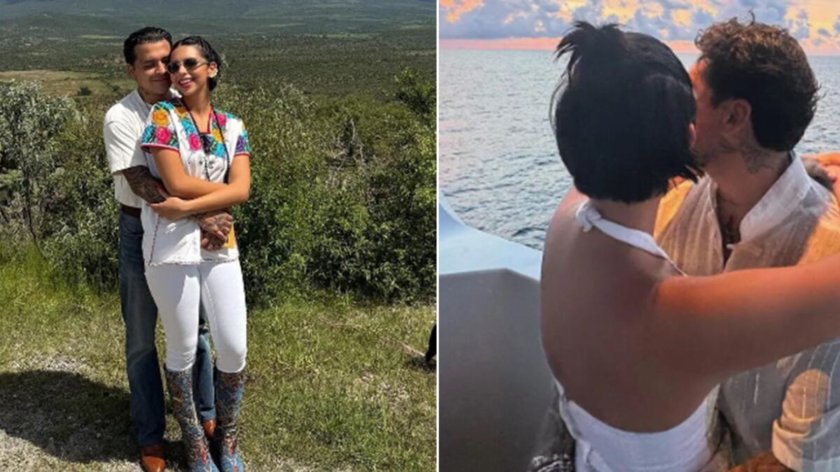 Ángela Aguilar y Nodal casa