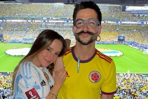 Evaluna muestra lo que hizo con la camiseta de Argentina y Colombia tras polémica que protagonizó en redes