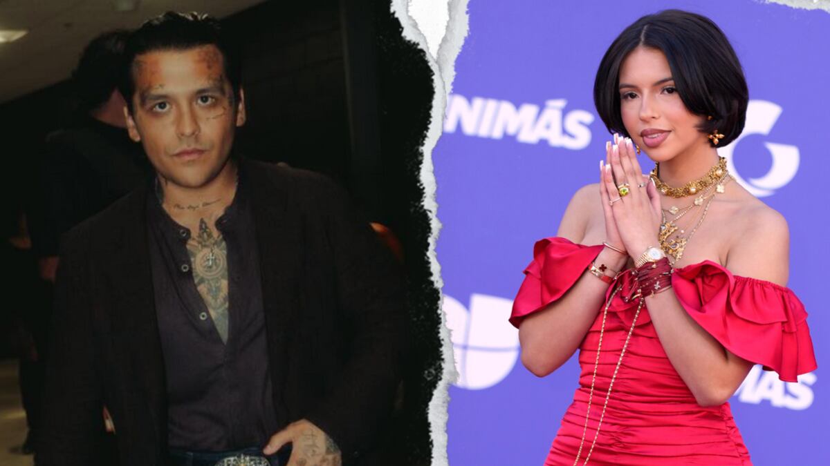 Christian Nodal y Ángela Aguilar