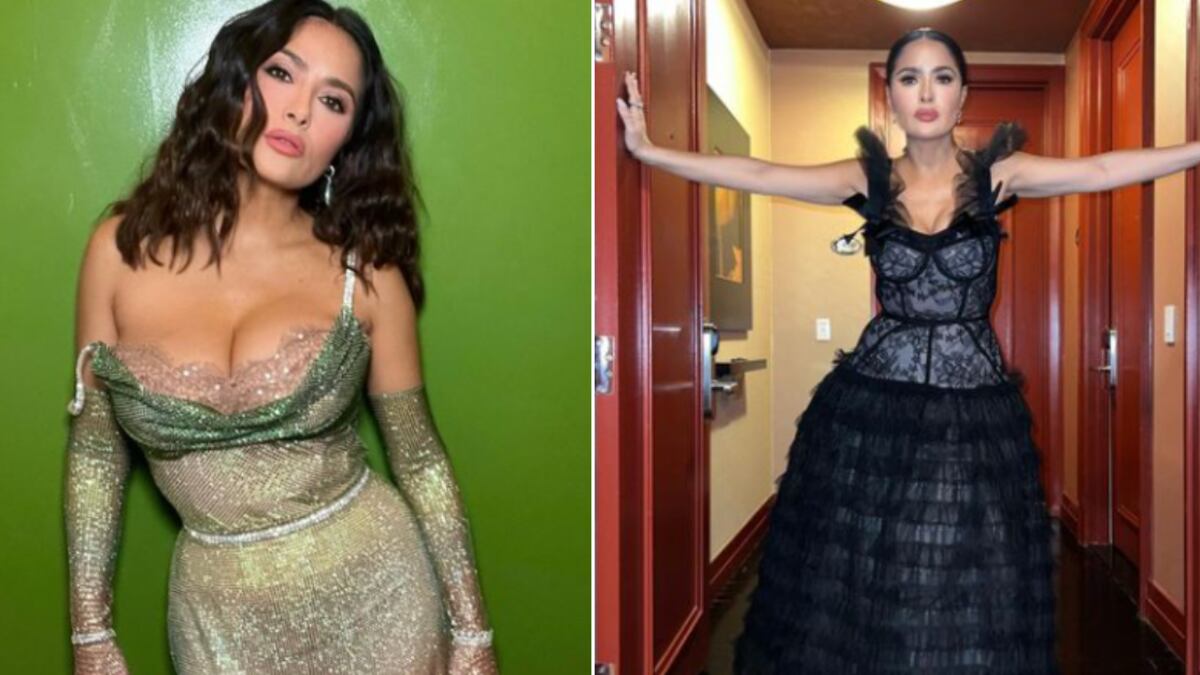 Salma Hayek se lució en su 2023.