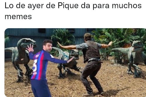 “Para no usar la camiseta con el nombre de Shakira”: Los memes más divertidos tras el retiro de Piqué