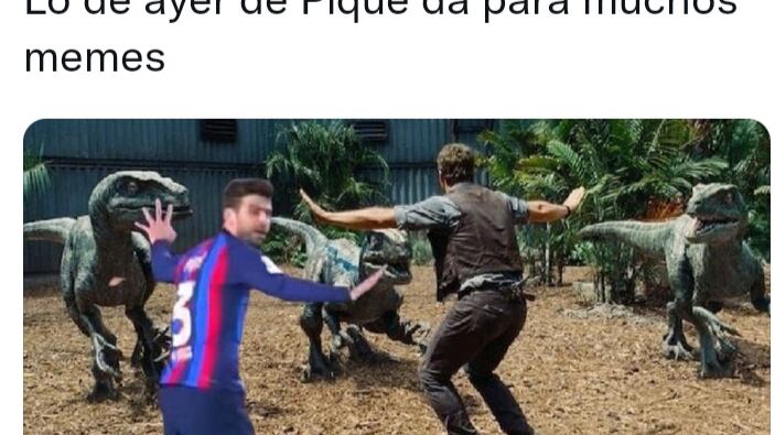 “Para no usar la camiseta con el nombre de Shakira”: Los memes más divertidos tras el retiro de Piqué
