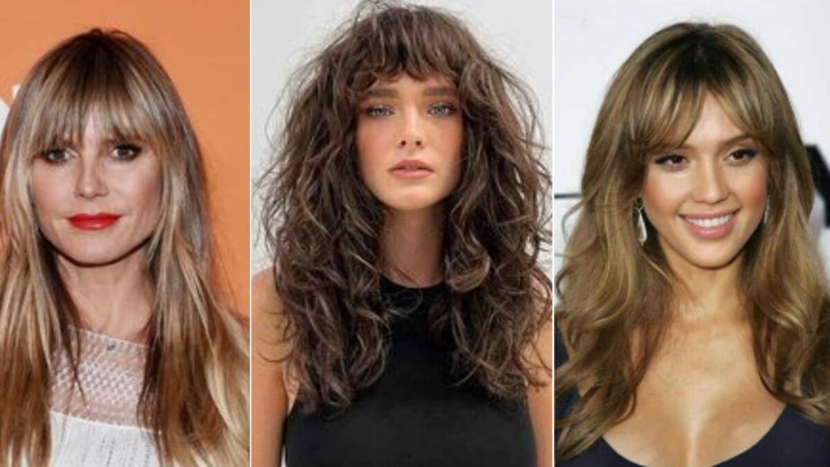Cortes de pelo largo con flequillo: 10 estilos favorecedores y rejuvenecedores 2023