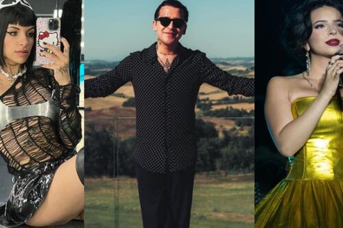 Critican a Ángela Aguilar por usar un vestido que Cazzu había usado en el pasado