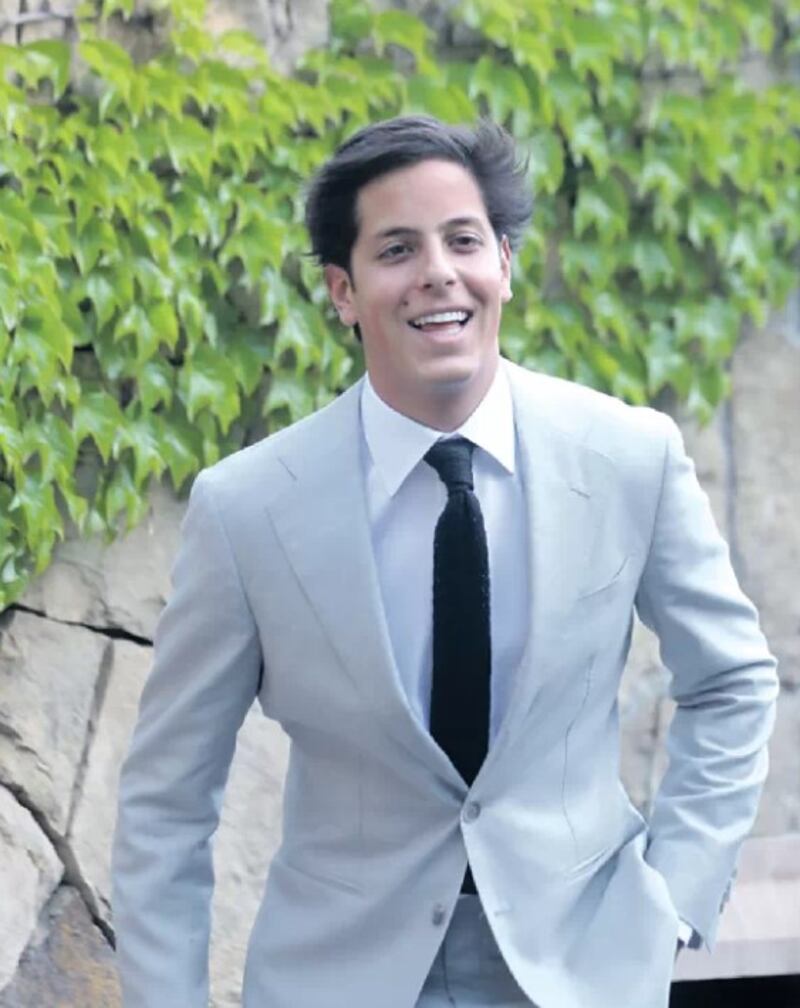 Foto de LUN, Máximo Menem Bolocco