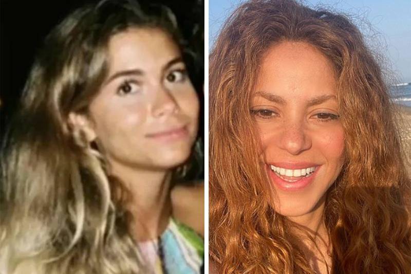 Clara Chía imita en todo a Shakira.