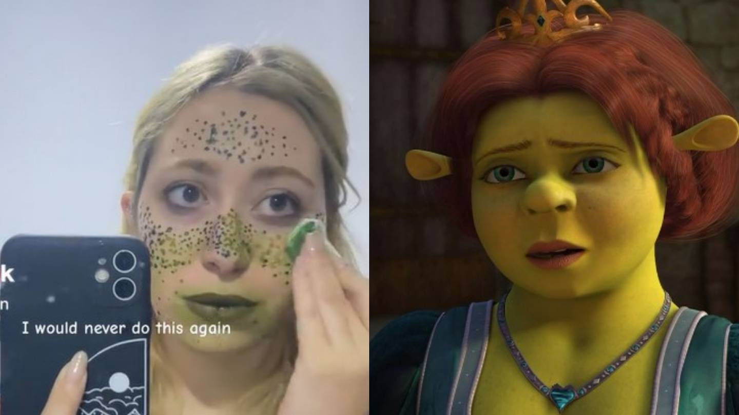 Tiktoker se maquilló con pecas falsas y terminó como Fiona de Shrek –  Sagrosso